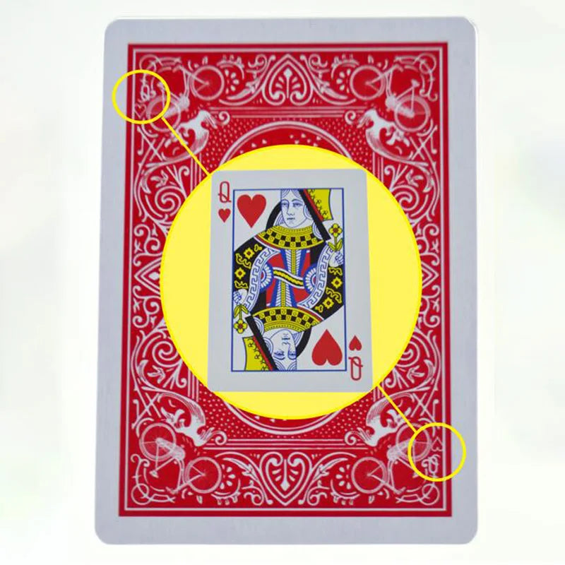 Marked Cards Stripper Deck Playing Cards Magic Tricks Poker Magic