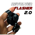 Revolver Flasher 2.0 Magician Professional Illusion Props Fire Magia Tool