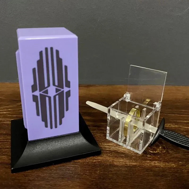Sword Through Ring Inside Casket (Crystal Cleaver) Magic Tricks