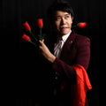 The Rose 2.0 (Red) by Bond Lee Fire Rose 1 To 4 Stage Magic Props