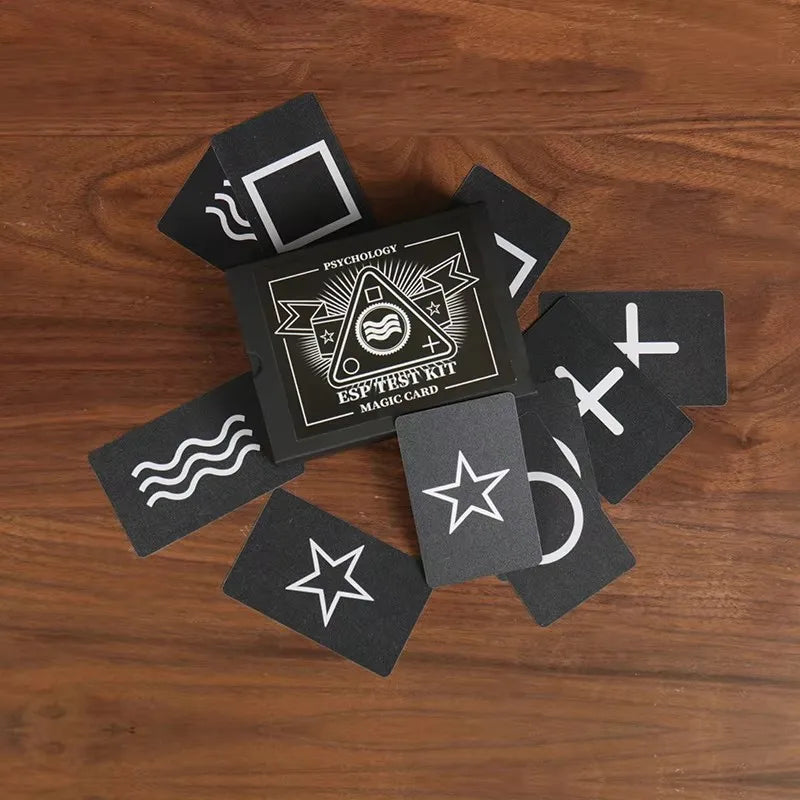 Hyper ESP Cards Magic Trick Close Up Street Illusions Gimmicks