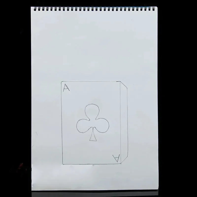 Cardiographic Exclusive Large Rise Card Prediction 390*260MM Stage Magic Tricks