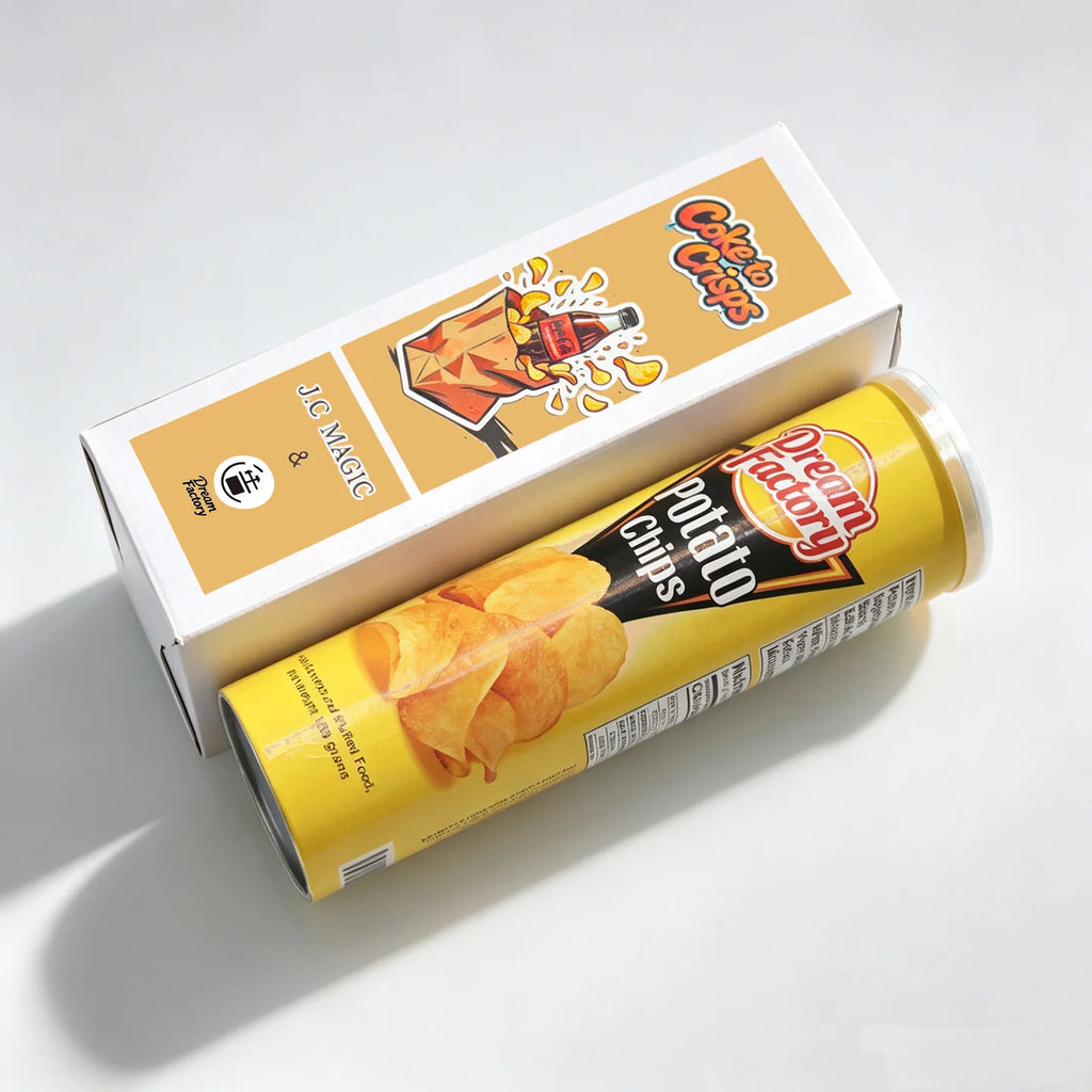 Coke to Crisps Magic Tricks Coke Bottle Disappears and Crisps Can Appearing