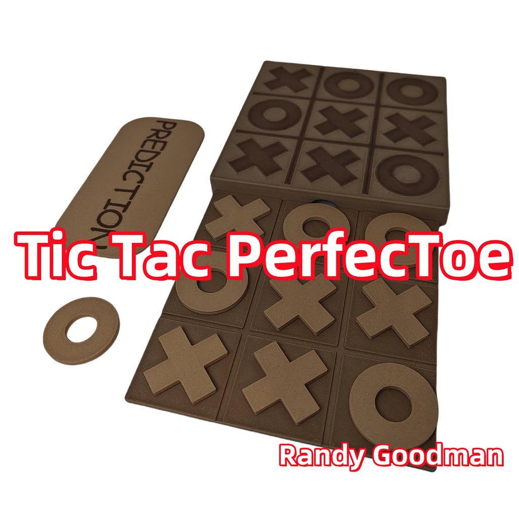 Tic Tac PerfecToe (Plastic) Magic Tricks The Ultimate Tic Tac Toe Close-up Prediction
