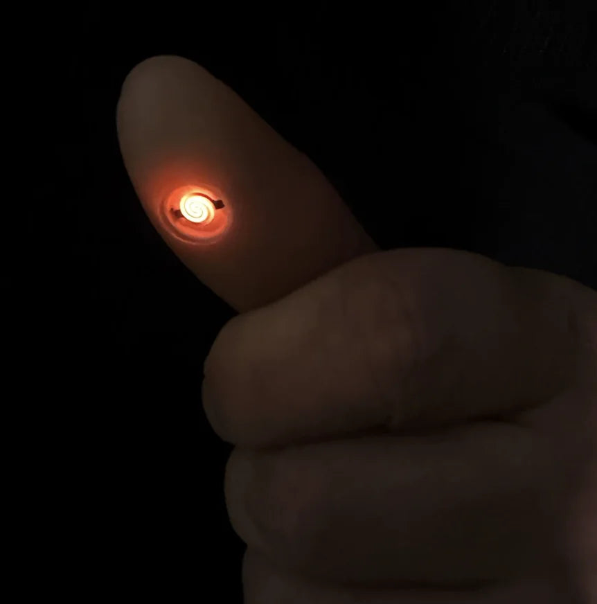 Electric Coil Thumb Tip Finger Flame Device Hand Instant Fire Magic Trick