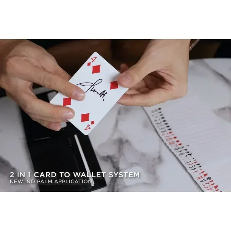 Modern Card To Wallet Insta By Quiver Instant Street Magic Tricks Prediction Magician