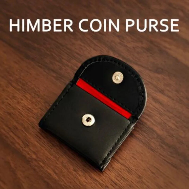 Himber Coin Purse Magic Tricks Premium Leather Coin Switch Wallet
