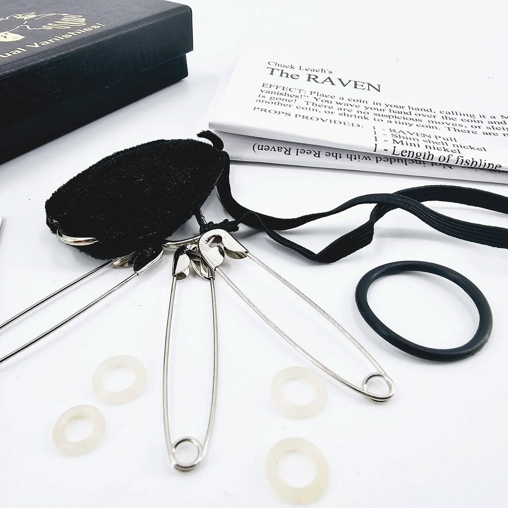 The Raven Coin Vanish Device Close Up Magic Trick Magic