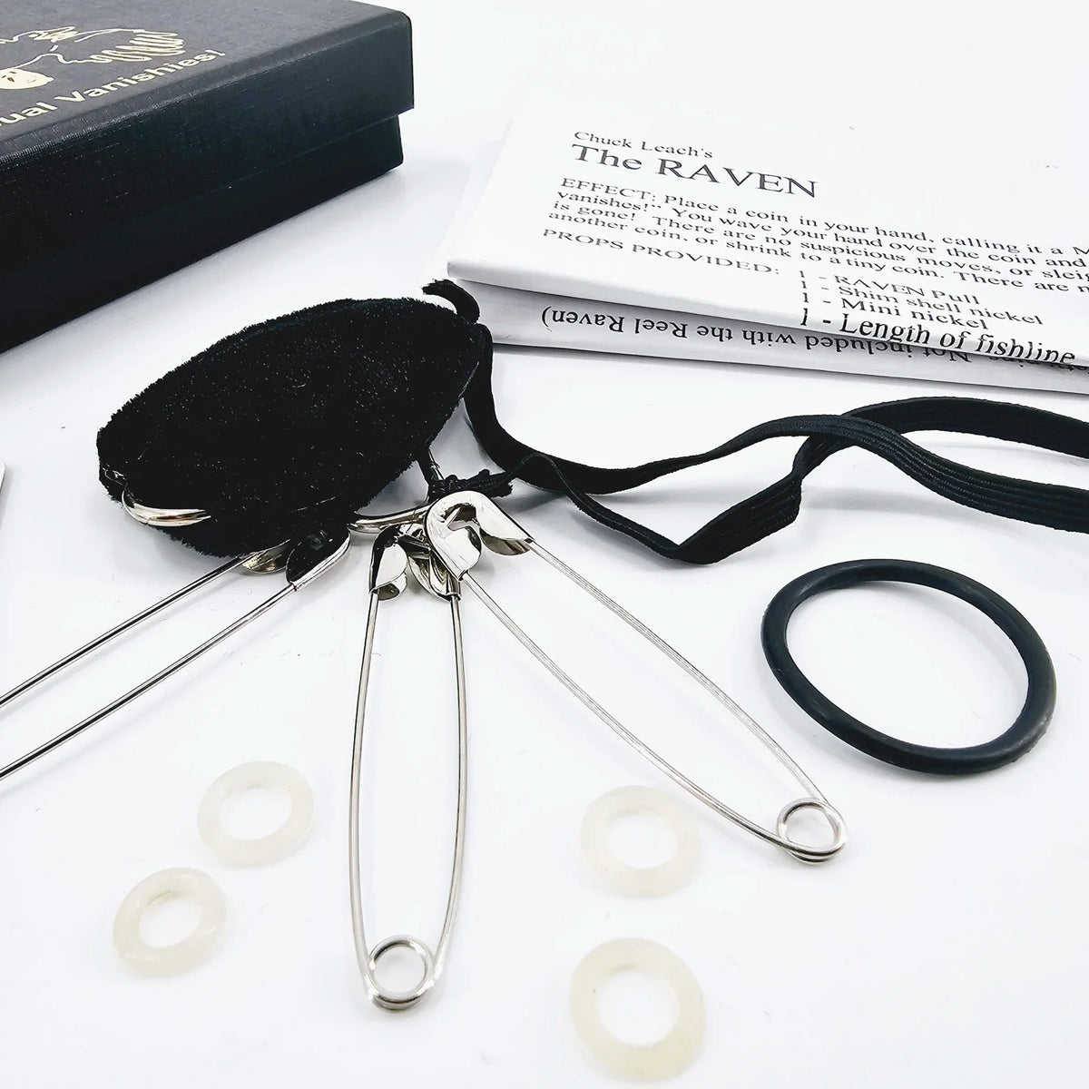 The Raven Coin Vanish Device Close Up Magic Trick Magic