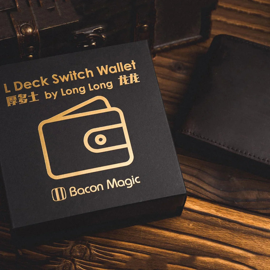 L Deck Switch Wallet by Long Magic Tricks Purse Close-up Illusions