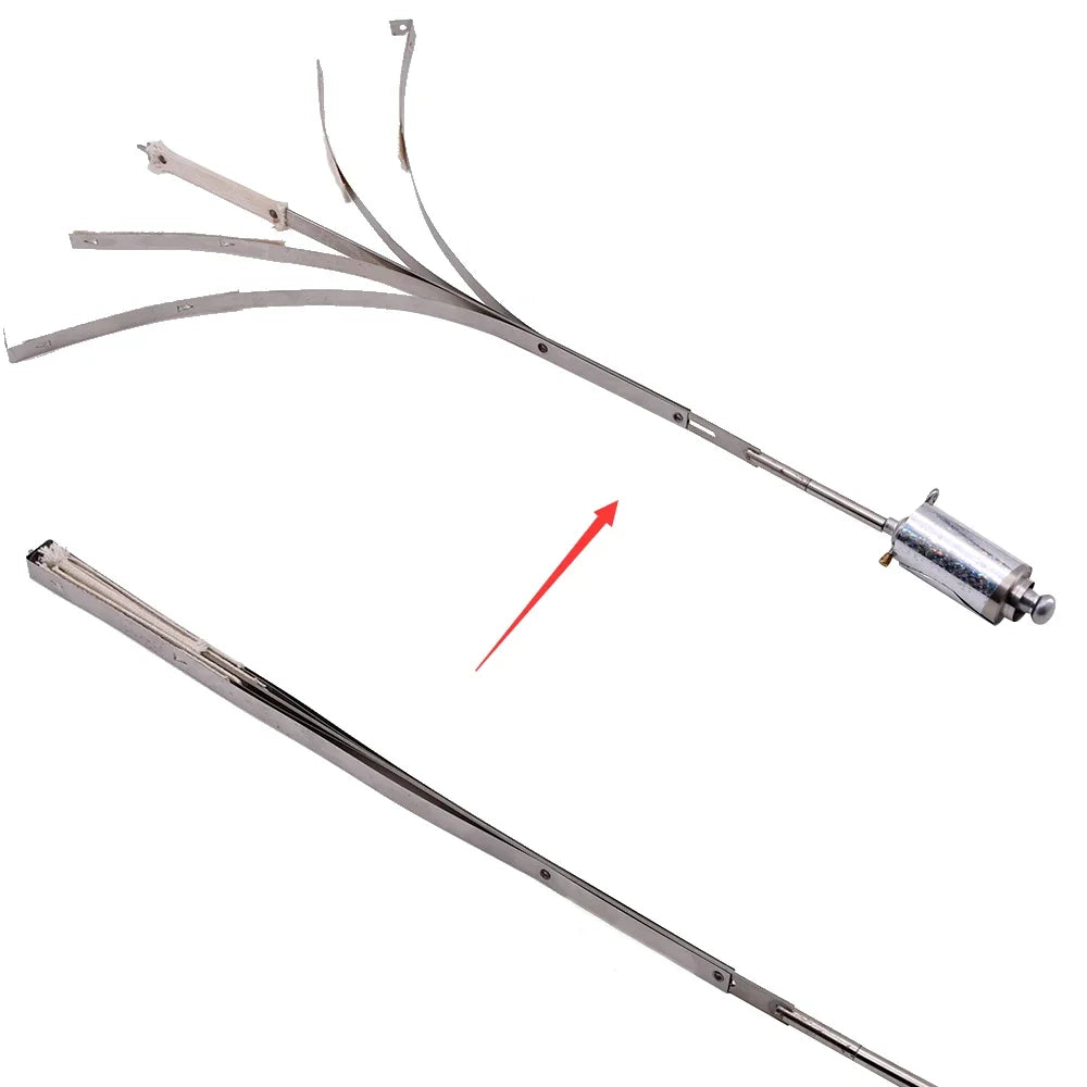 Multi Torch To Cane 5 Fired Torch to Silver Cane Magic Tricks