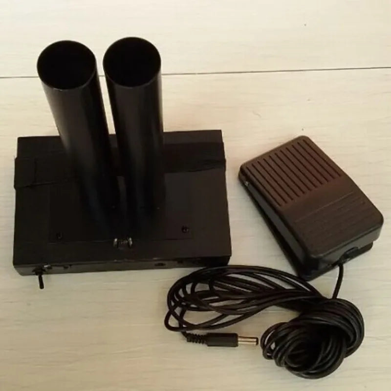 Fire Snowstorm Machine - Foot Switch And Remote Control (One/Two/Three Pipes) Stage Magic