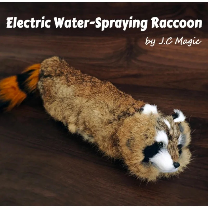 Electric Water Spraying Raccoon Magic Comedy Magic Trick Gimmick Prop