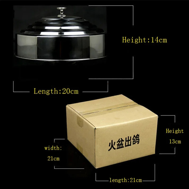 Fire Dove Pan Fire Dove Pan Double Load Magic Tricks Silver Double Layer Stage Magic