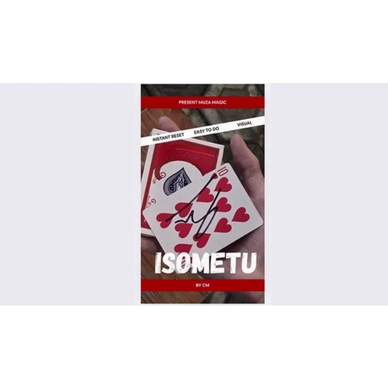 ISOMETU Gimmick BY CM Close Up Magic Tricks Illusions