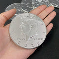 Jumbo Half Dollar (Plastic, 3 Inch) Magic Tricks Magician Close Up Street Illusions