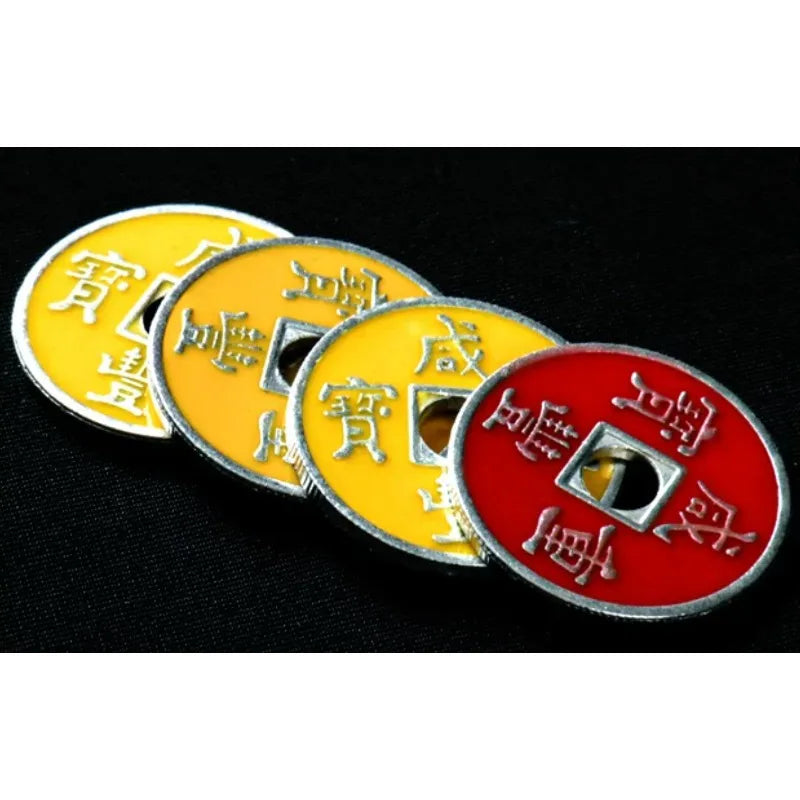 Temperature Change Coin Magic Tricks Handcrafted Color Changing Coin