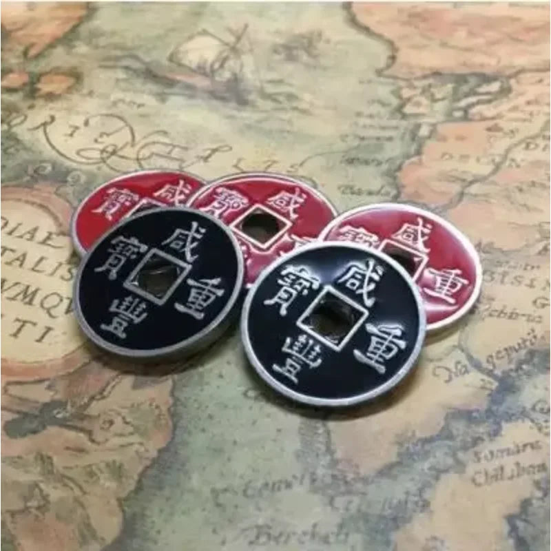 The Hopping Traditional Chinese Coins Magic Tricks Magician