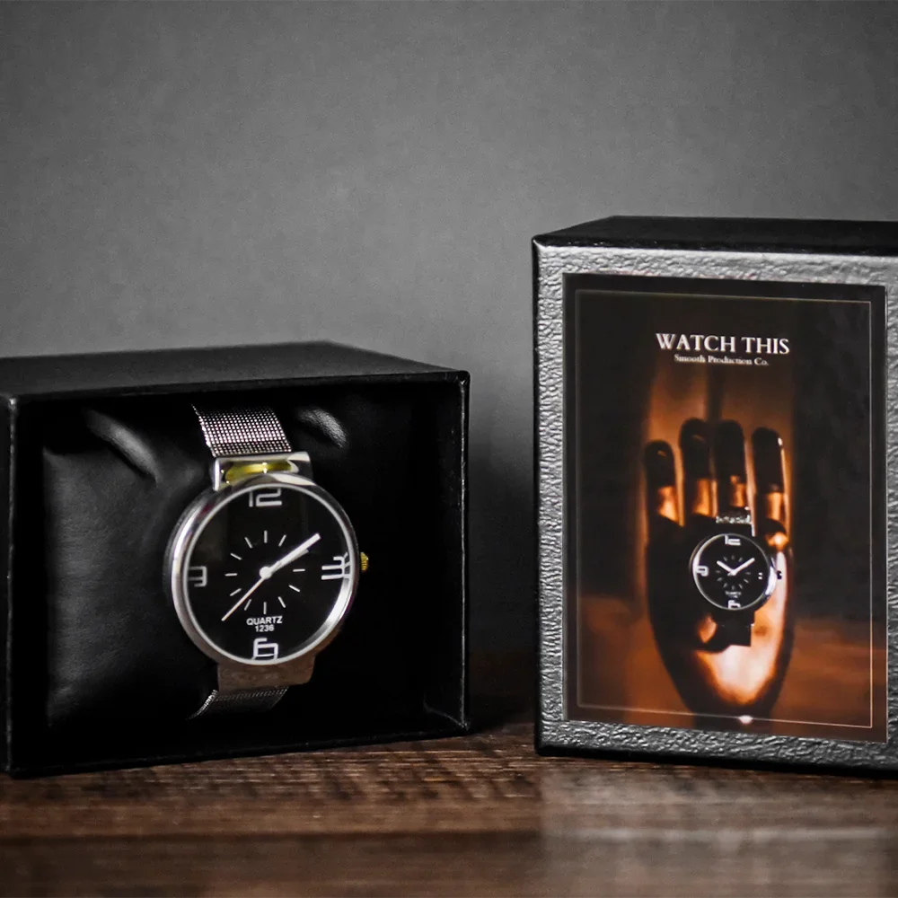 Watch This (Card+Watch Set) Magic Tricks Card Change to Watch