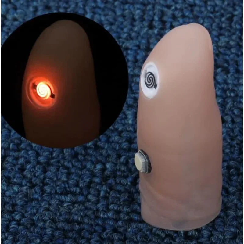 Electric Coil Thumb Tip Finger Flame Device Hand Instant Fire Magic Trick