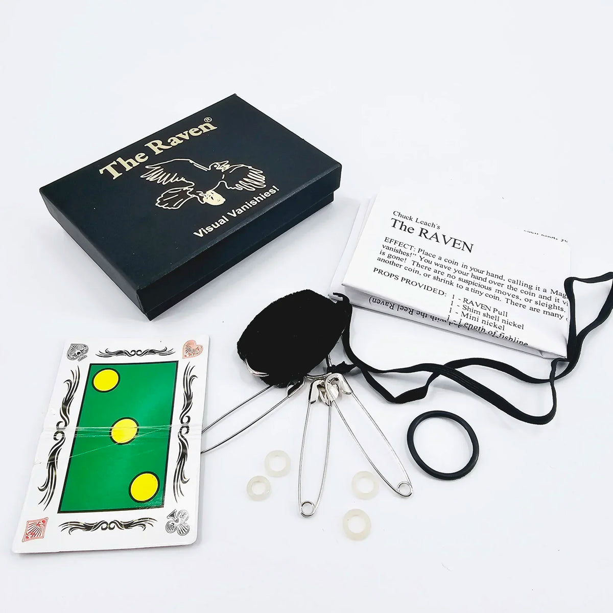 The Raven Coin Vanish Device Close Up Magic Trick Magic