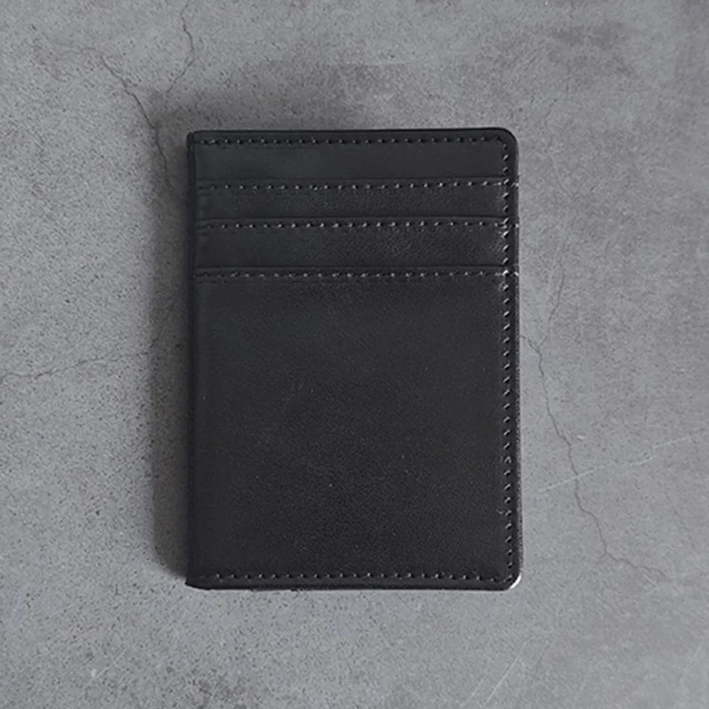 Orphic+ Playing Card Size in Leather Magic Tricks Card to Wallet Peek Switch