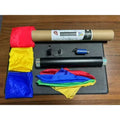 Chameleon Hanky Dye Tube Stage Magic Tricks Silk Scarves Magician