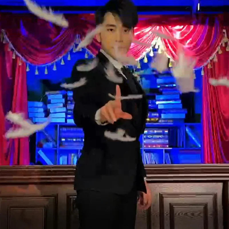 CATCH THE X LIGHT BY KINGSLEY XU Magic Tricks Floating Light To Wand