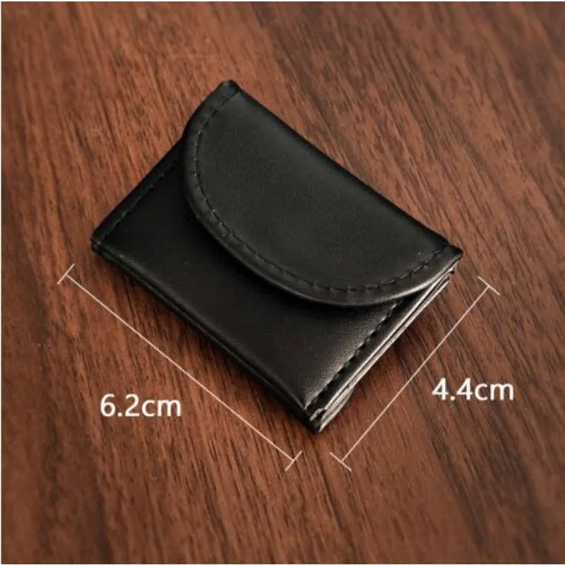 Himber Coin Purse Magic Tricks Premium Leather Coin Switch Wallet