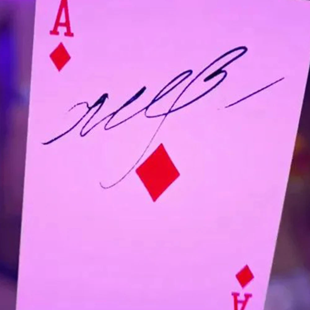 Boom Deck Magic Tricks Visual Card Reveal Magia The Signed Card Appearing