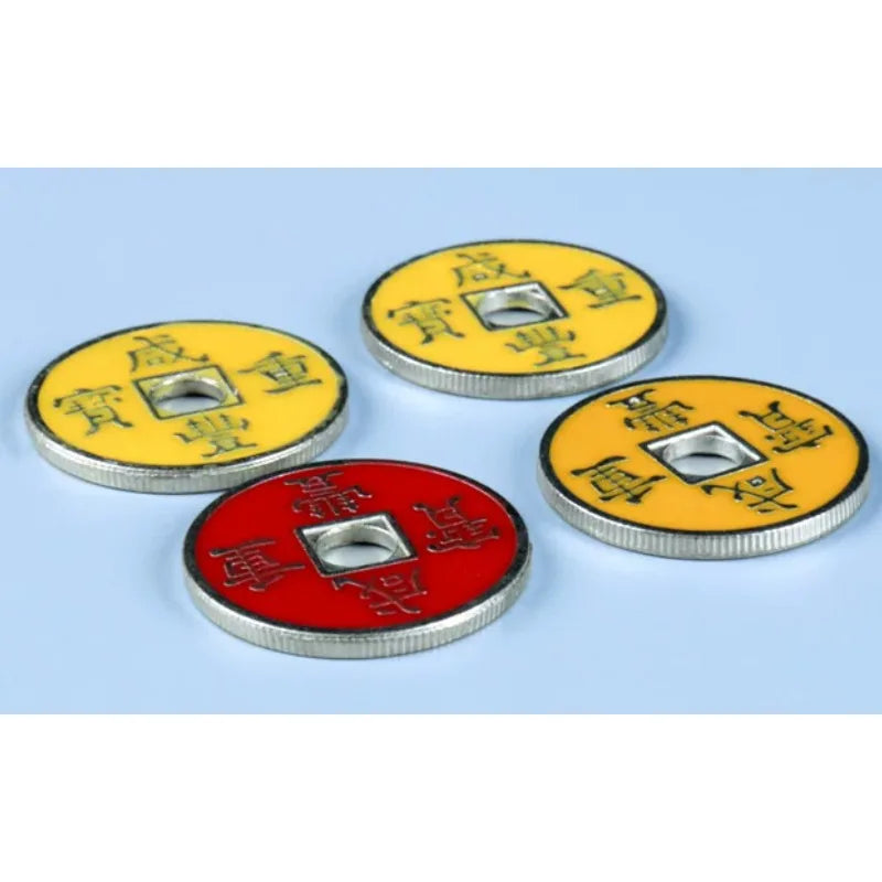 Temperature Change Coin Magic Tricks Handcrafted Color Changing Coin