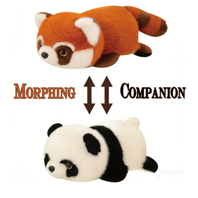 Morphing Companion Magic Tricks Panda to Red Panda Change Visual Transformation