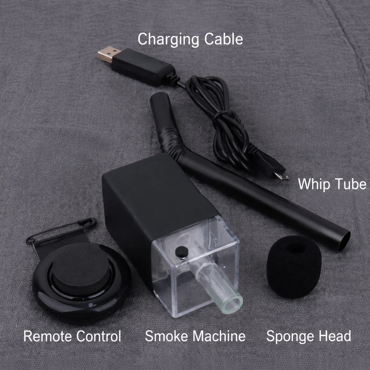 Mini Smoke Machine Continuous Smoke Generator Remote Control Magic Trick Prop