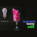 Fantastic Surprise Glass Magic Tricks Vanished Silk Appearing Again in Balloon