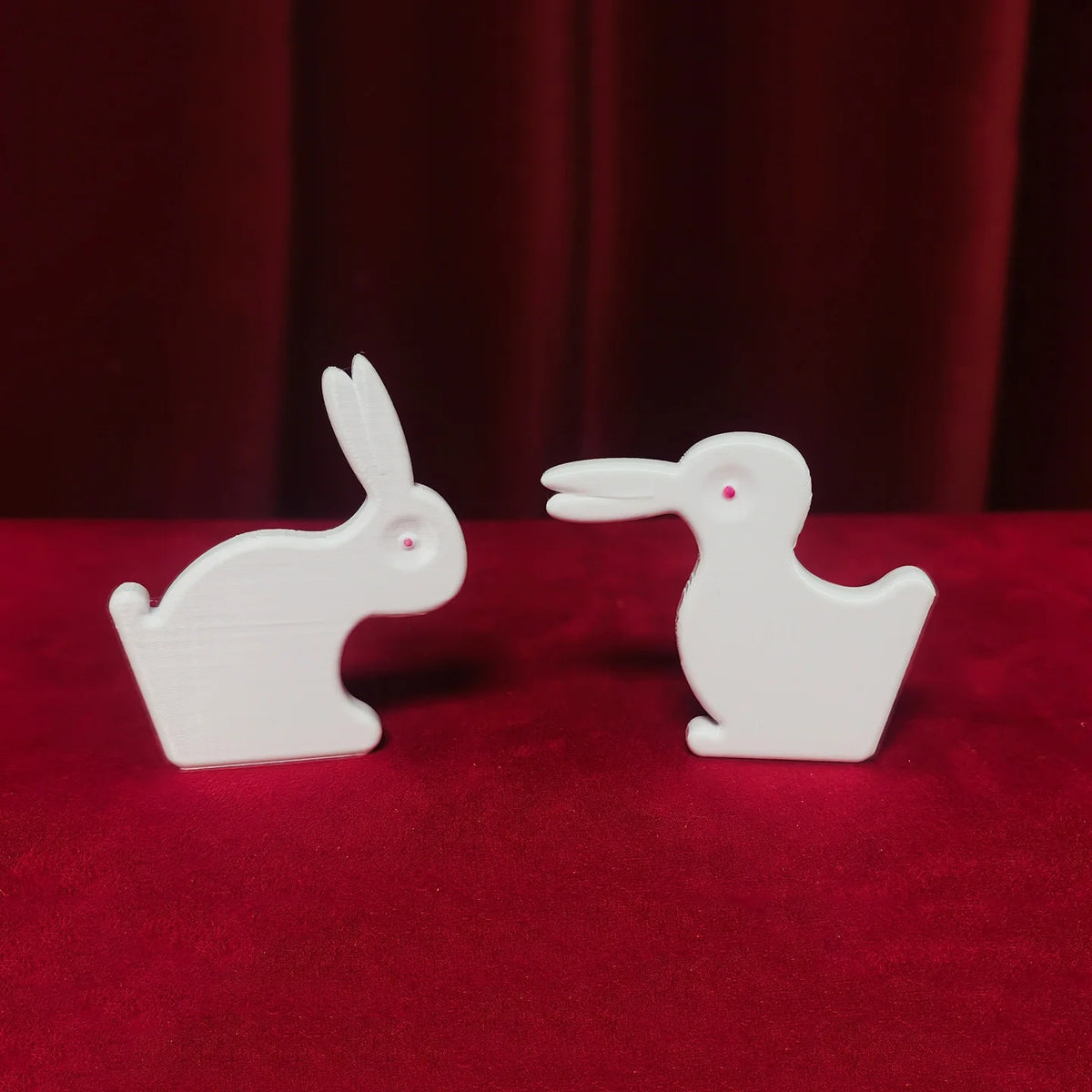 Rabbit Duck Paddle (PVC Edition) Magic Tricks Rabbit Changes to Duck