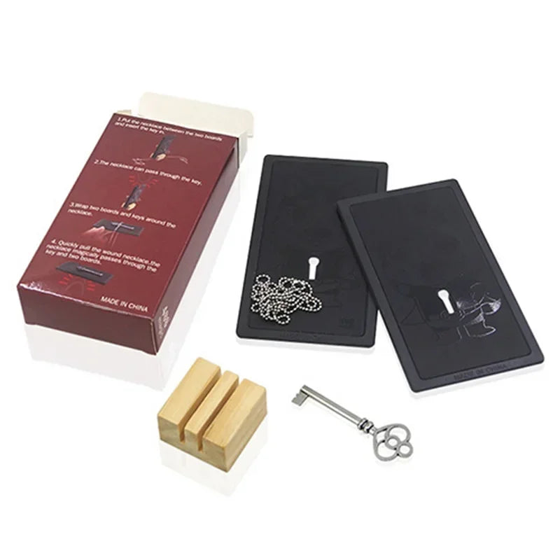 Magical Chain Magic Tricks Penetrate Magia Magician