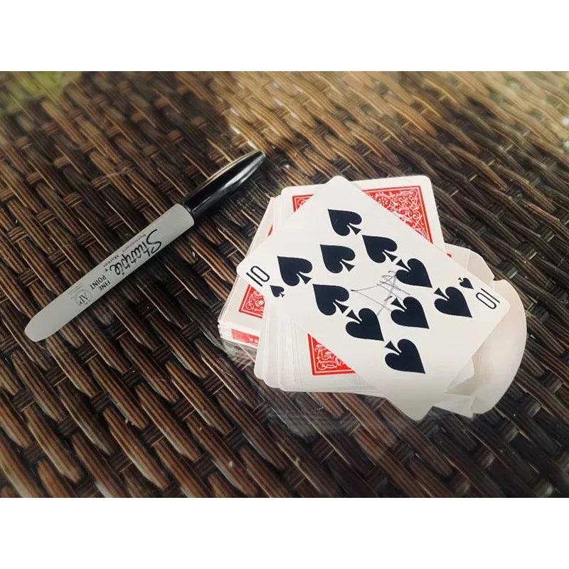 Jumping Signed Card Magic Tricks Signed Card Jumps to Top