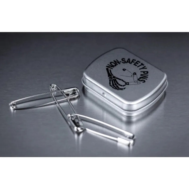 Non-Safety Pins By Juan Colas Gimmicks Illusions Close Up Magic Tricks