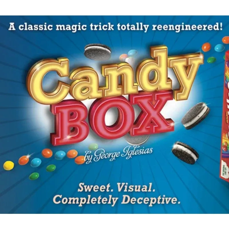 Candy Box by George Iglesias Magic Tricks Empty Tube Box Appear Vanish