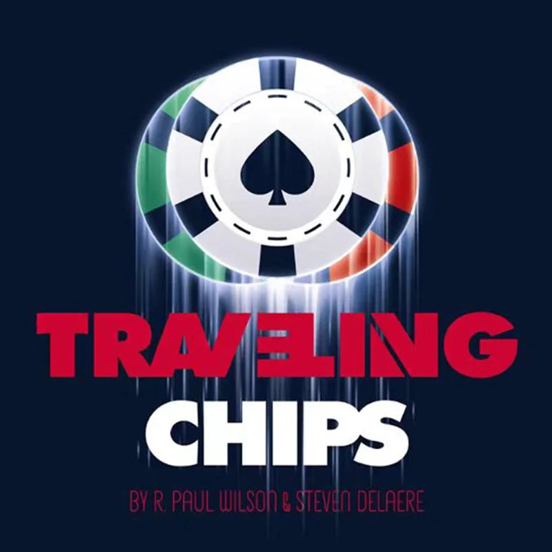 Traveling Chips by R Paul Wilson Magic Tricks Chip Transportation Flight Magia