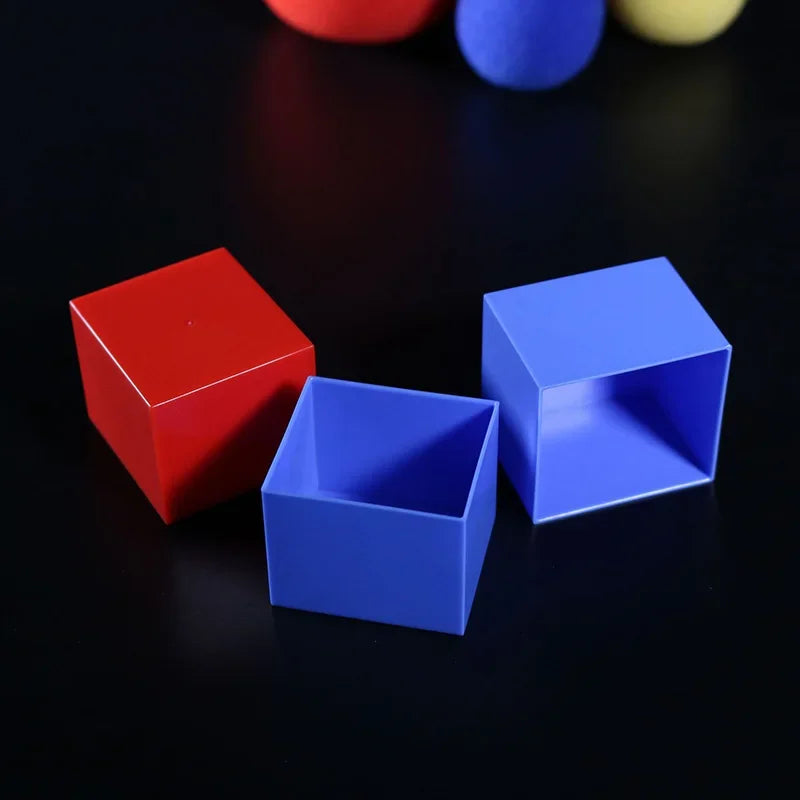 Deluxe Parabox Tenyo Magic Trick Box Size Change Sponge Ball Production