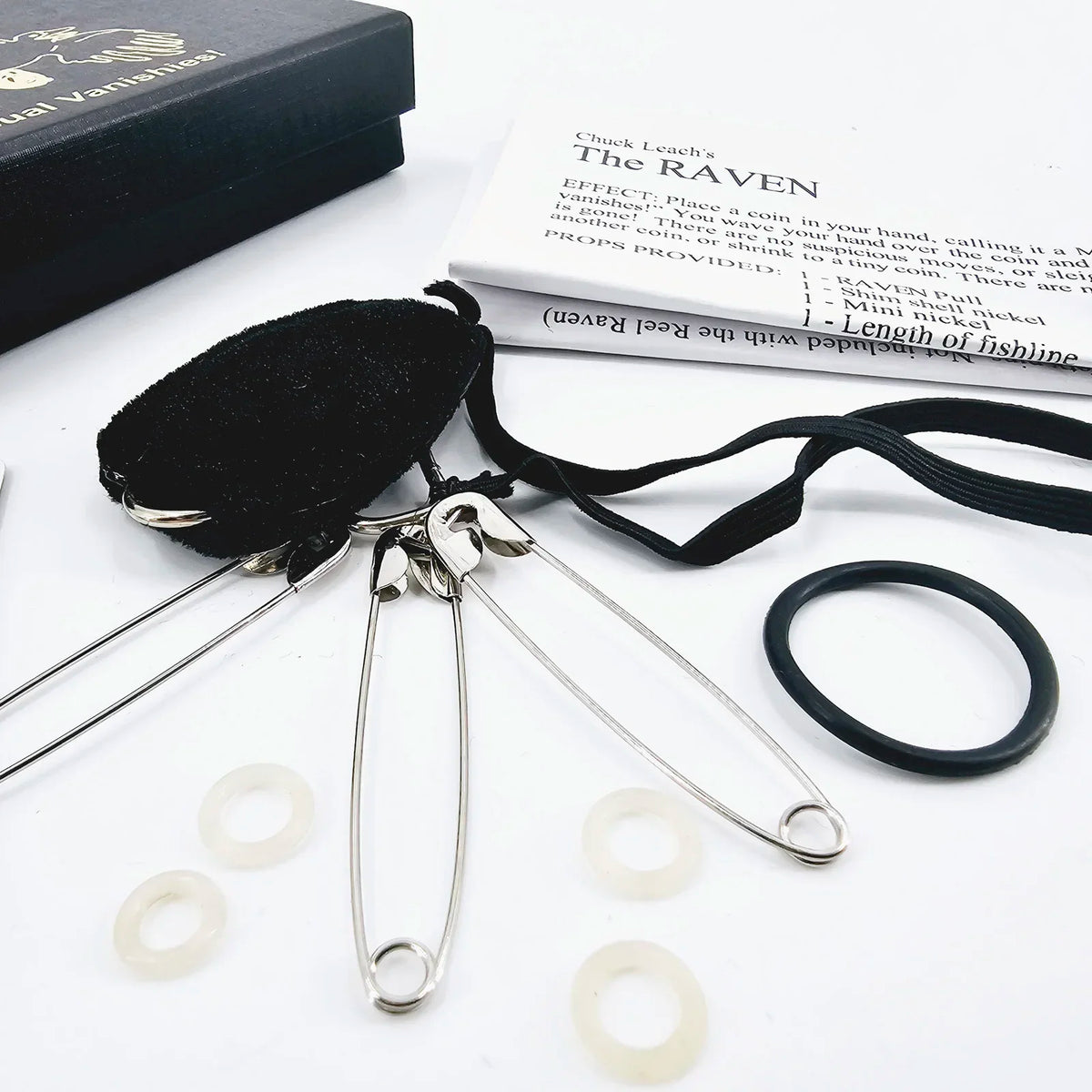 The Raven Coin Vanish Device Close Up Magic Trick Magic