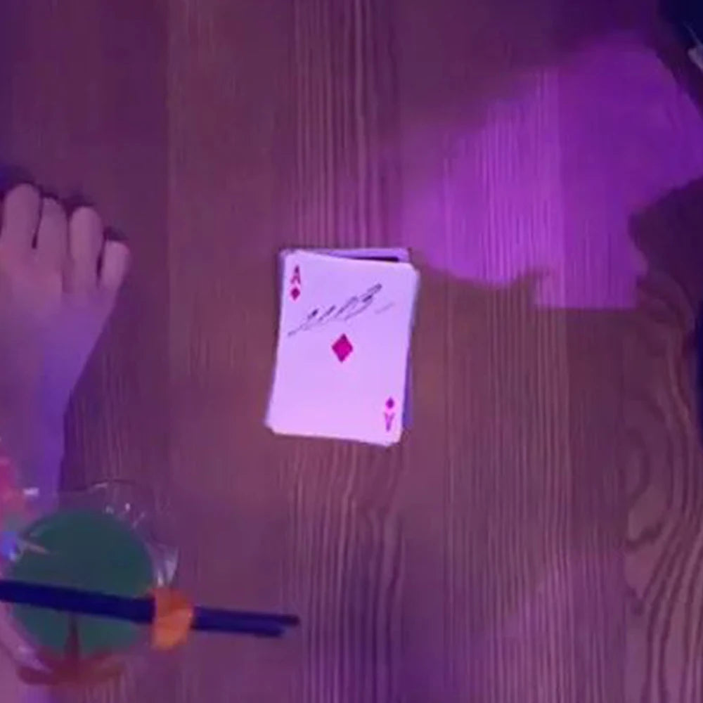 Boom Deck Magic Tricks Visual Card Reveal Magia The Signed Card Appearing