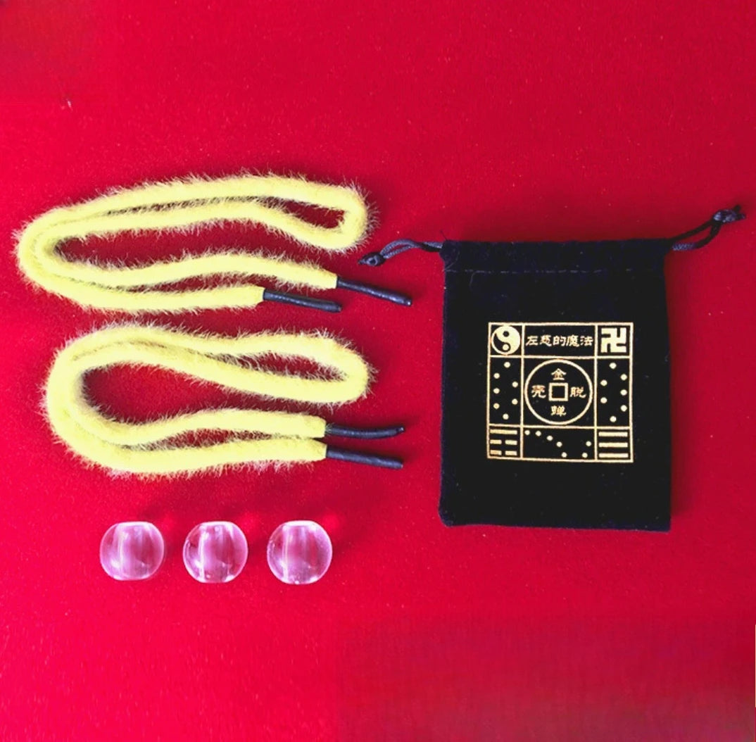 Rope Through Grandmother Miracle Escape Crystal Ball Illusion Magic Trick
