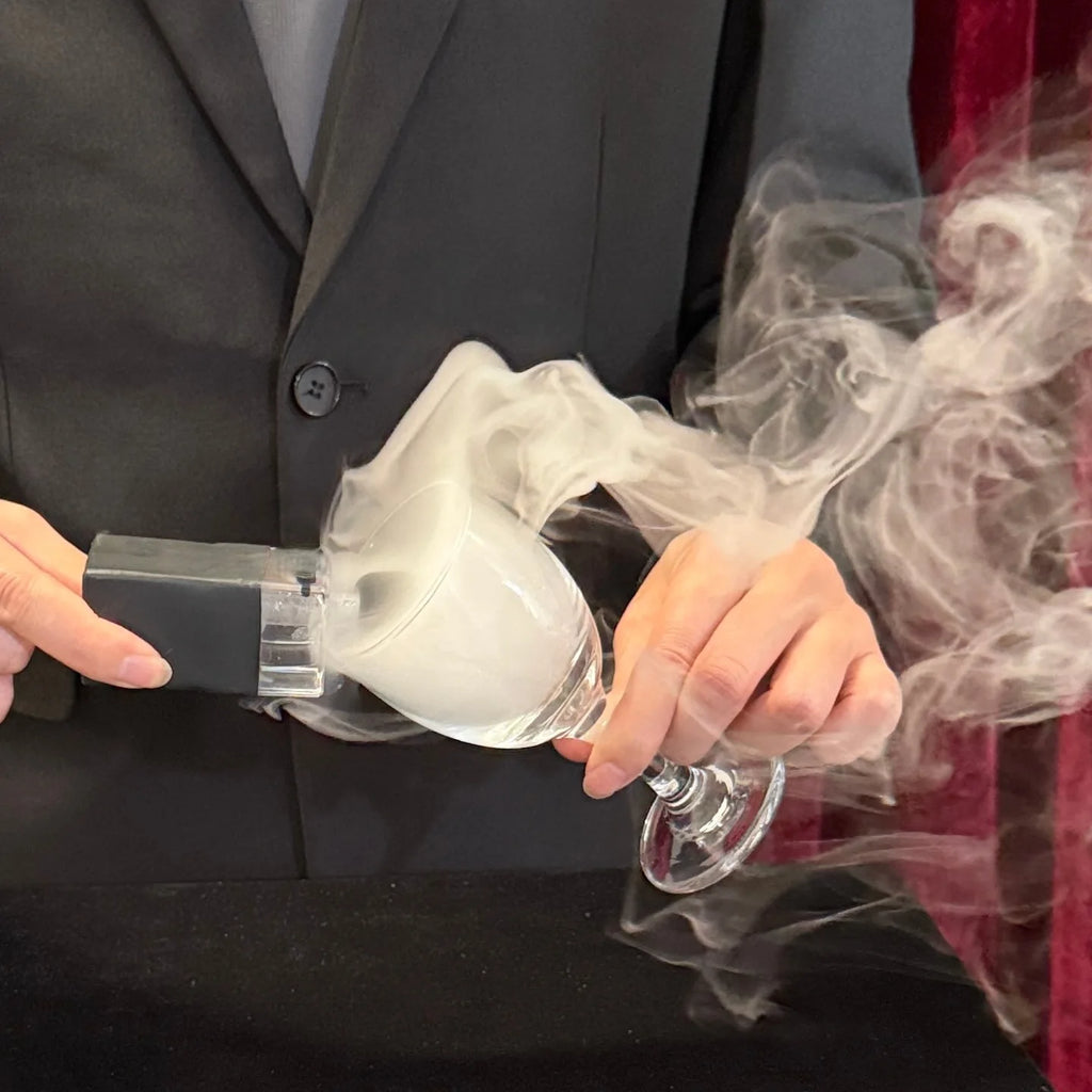 Mini Smoke Machine Continuous Smoke Generator Remote Control Magic Trick Prop