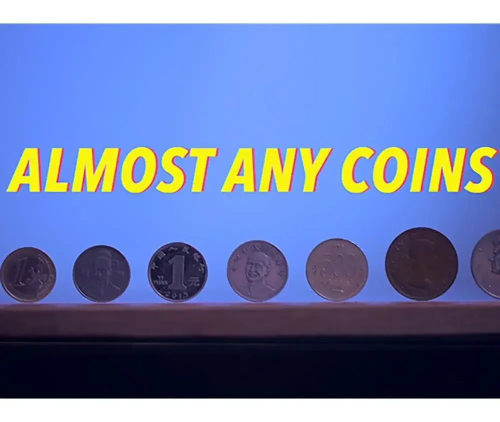 ROLLER COASTER Magic Trick Professional Coin Into Glass Cup Magician