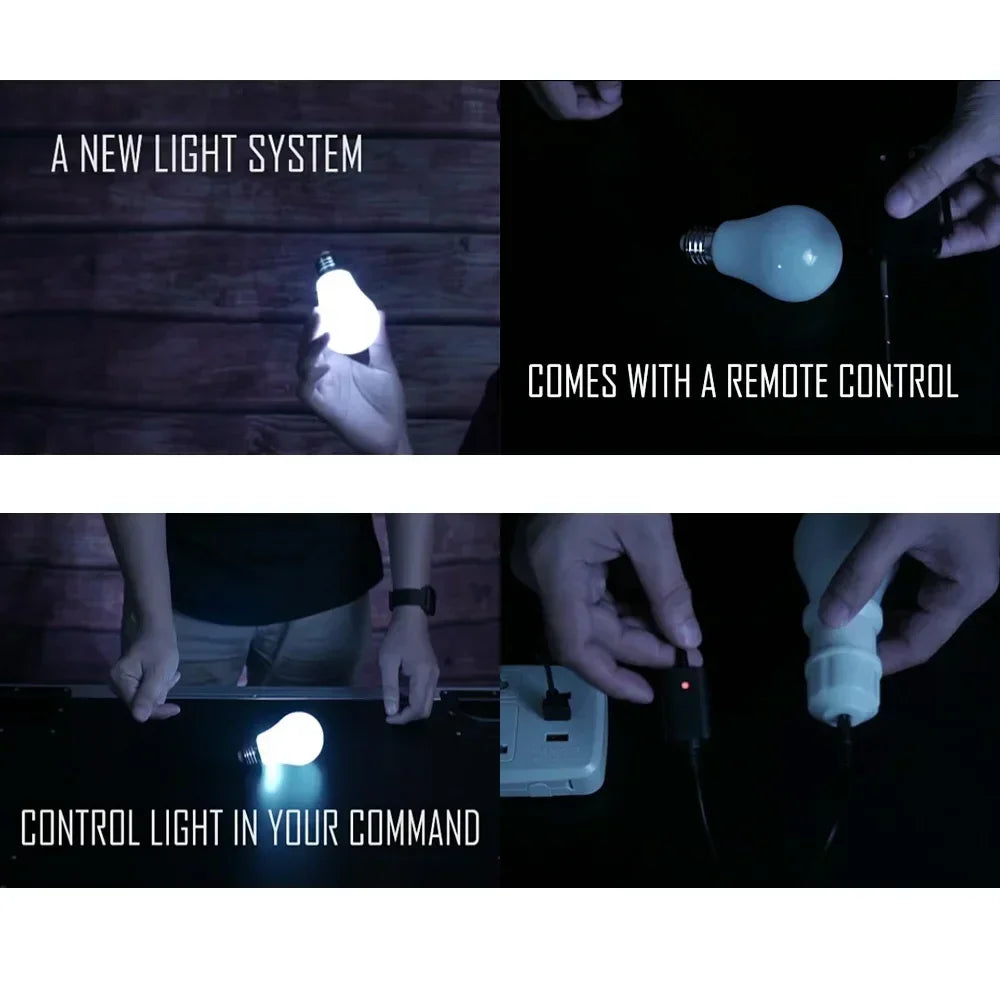 Light Anywhere Remote Control Light Bulb Magic Trick Prop