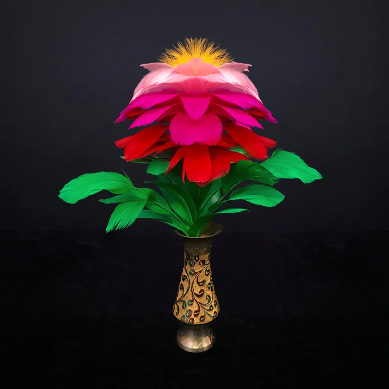 Cane To Flower (With Vase) Magic Stick Change Flower Vase Sunflower