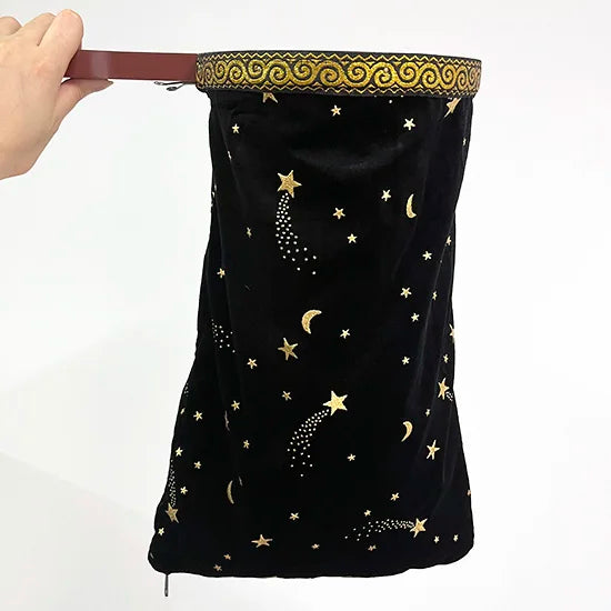 Change Bag - Twice (Large, Zipper, Red/Black) Magic Tricks Stage Gimmick