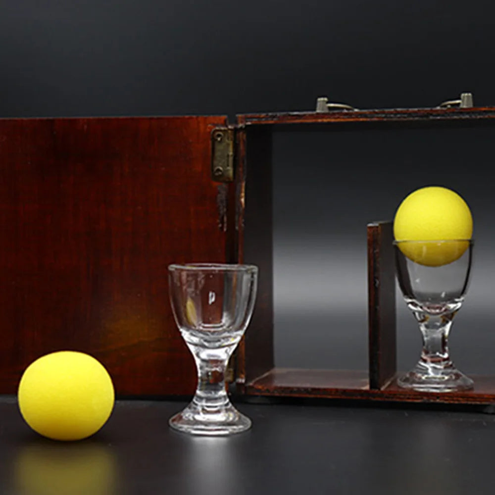 Astroball (Wooden) Magic Tricks Ball To Be Inside Goblet Visual Close-up Stage